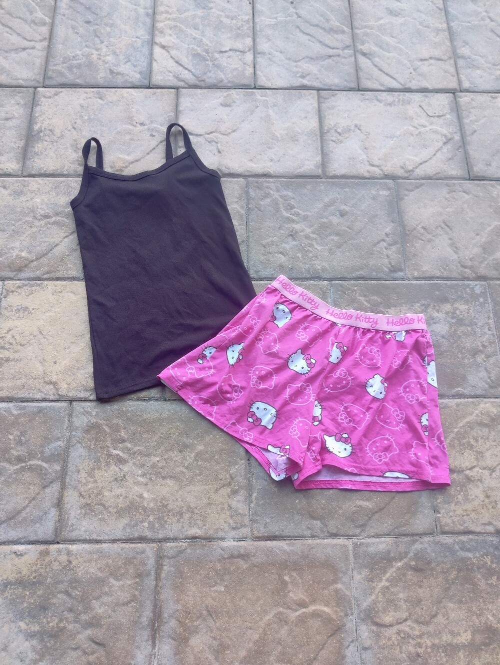 Hello Kitty Pajamas Short Set Size Extra Small